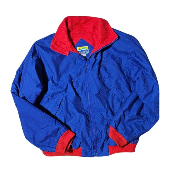 Boat/U.S. Other - Vintage Boat/U.S. Sailing Bomber Windbreaker Jacket Mens M Full Zip Fleece Lined